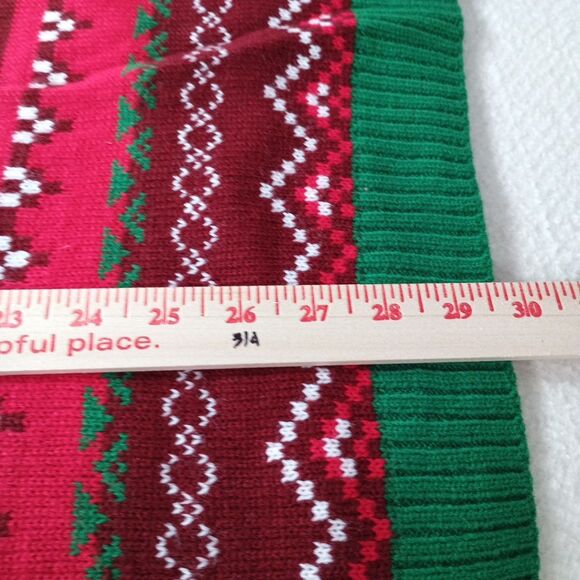 Holiday Time 3XL Cat Christmas Sweater Ugly Xmas Gift Box Funny Drink Holder - Picture 9 of 10